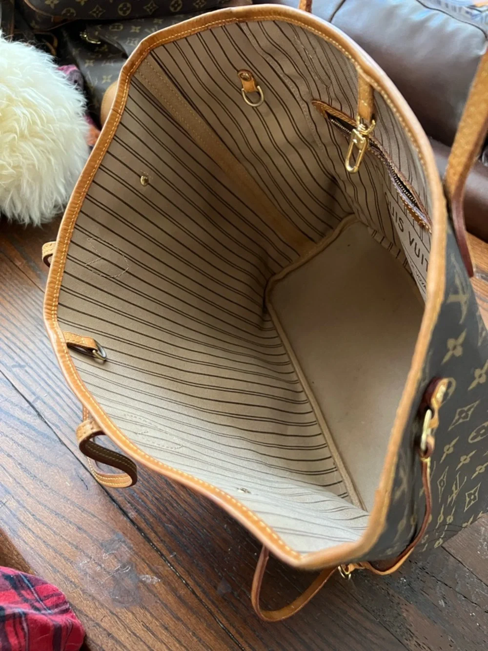 Authentic Louis Vuitton neverfull mm - Picture 6 of 16